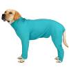 Cross-border dog full-coverage ice silk dog zipper style yoga wear sportswear anti-shedding dog wear for large dogs