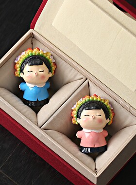 泉州工蟳蜅簪女花装文创旅游艺品礼品伴手礼生635日礼物桌面饰小