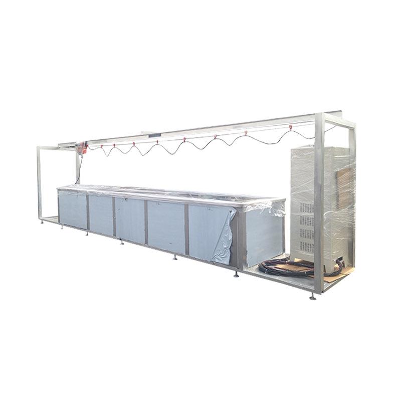 Manufacturer supplies XR multi-tank pipe cleaning equipment pipe accessories degreasing cleaning line support