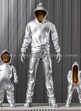 摆件简约现代客厅办公室抽象艺术品酒柜电视柜书柜书架雕塑装饰品