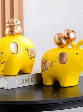 现代轻奢客厅玄关酒柜电视柜摆件家居装饰品创意饰品乔迁新居礼品