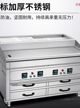 肉堡炉商用电烧烤炉板烧电扒炉煎牛排铁煎鱼高电温烤炉283肉热堡