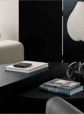 手绘艺术板摆设花器摆树脂手件宿绘艺术小花器样间摆件酒店民装饰