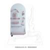 Xiaomuliangpin hole board screen yoga fitness equipment storage shelf vertical floor-standing removable partition storage