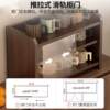 Desktop storage rack household acrylic living room kitchen countertop removable tea set storage study room finishing dustproof cup holder