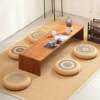 Futon cushion jute home floor living room balcony bay window thickened round Japanese tatami mat