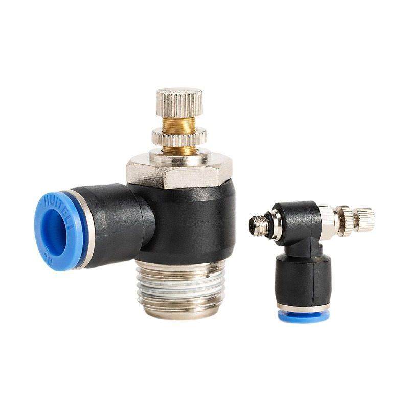 气缸螺纹调气节流气动调节阀SL8-02 4-01 6-M5快速接头10-0312-04,淘宝优惠券,粉丝福利购,淘宝优惠卷