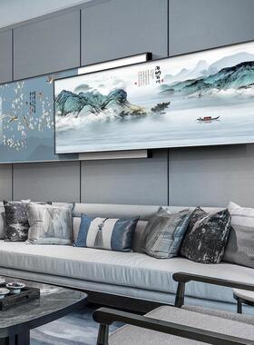 GULAGOS中式客厅装饰画大气高档沙发背景墙挂画茶室山水画字画