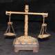 Antique miscellaneous collection antique old-fashioned copper balance scale