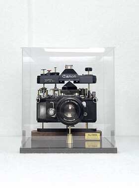 立体相机拆解摆件 样板间书房 老工匠手工拆机机械真机道具装饰品