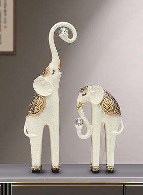 大象招财，风水大象，客厅入口，酒柜装饰，办公室开业，乔迁礼品