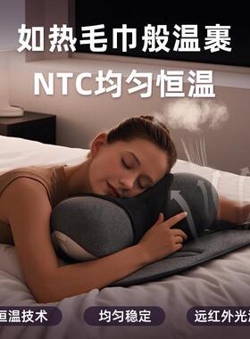 芈医生颈椎按摩器椎脊椎热敷圆柱枕头按摩仪颈椎按摩枕
