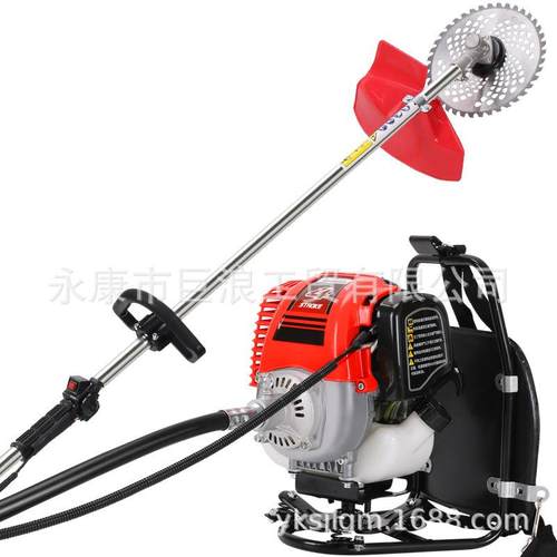 165A雅马哈割草机四冲程背负式开荒汽油松土家用除草机工具割灌机 - 图3