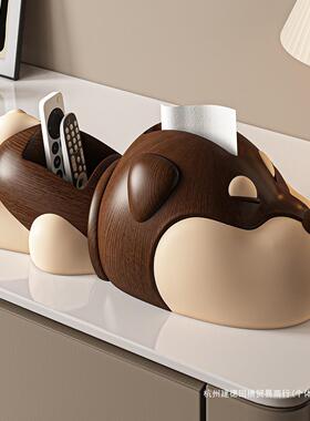 中古风摆件客厅房间茶几桌面装饰品抽纸盒纸巾盒乔迁礼物