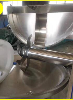 中科德晟斩拌机 鱼豆腐鱼泥虾滑制作斩拌机 水饺包子馅料斩拌设备