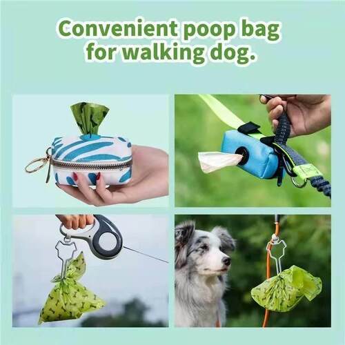 Dog Poop bags Pet Waste shit bag Cat Garbage toilet outdoor - 图2