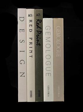 家具装饰真书摄影艺术浅色颜色硬壳精装简约现代陈设摆件