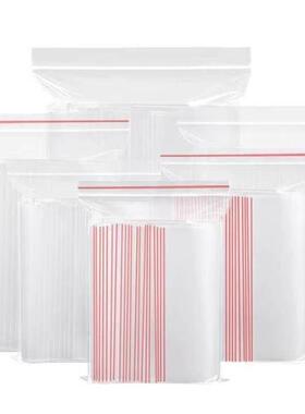 100pcs Zip Lock Plastic Bags Reclosable Clear Storage Bag0