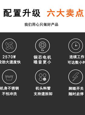 新型灌香肠业机立式自动不钢锈大金盟料斗连送料开续店创腊肠灌肠