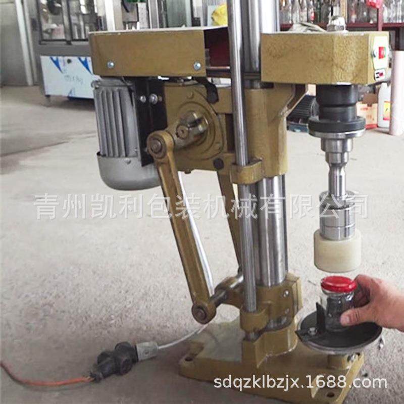 半自动马口铁盖旋盖机 罐头马口铁盖封口机 老干妈酱类灌装封口机,淘宝优惠券,粉丝福利购,淘宝优惠卷