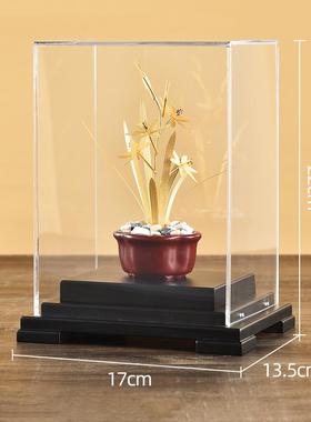 新款金陵金箔发财树办摆件司乔迁开业礼物公室酒柜公公办桌装饰品