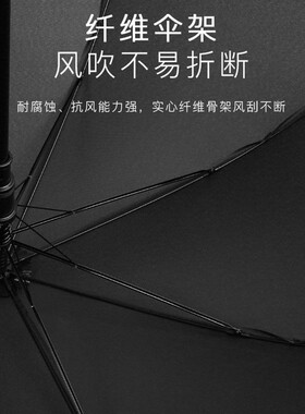 弯钩长柄雨伞大量公司礼品广告伞纯色遮阳伞纤维半自动工艺伞
