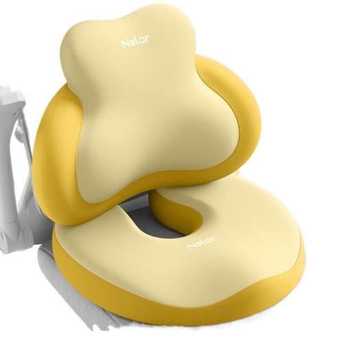 护腰坐垫办公室腰靠腰部支撑靠垫工位久坐椅子座椅靠枕靠背垫 - 图3