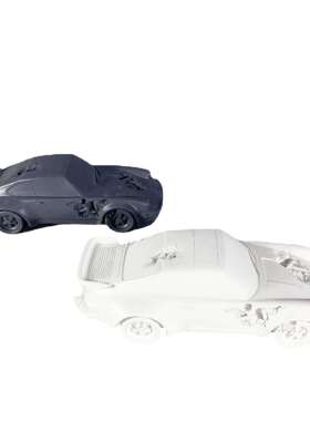 北现代板房侵蚀结晶艺欧术样小汽车雕塑模摆件型家居3537饰品