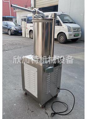 肠全自动灌香肠制/欣加作机电动立火钢式灌腊肠腿机不锈液压灌肠
