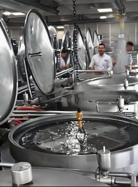 猪骨头汤浓缩设备小型牛骨白汤加工生产线骨汤混汤加工机器