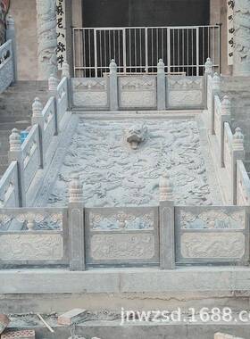 汉白玉石材台阶定制家用祥云踏步石价格祠堂石雕牌匾石头门匾图片
