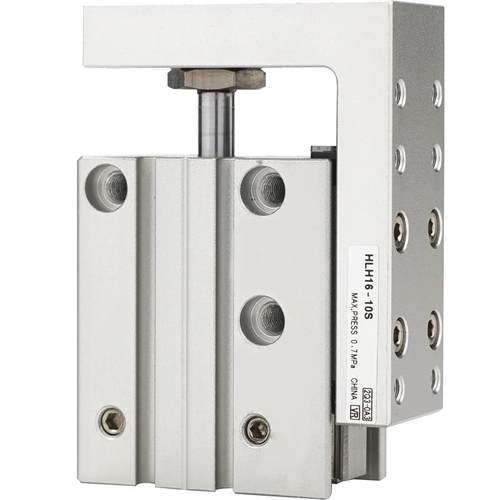 精密滑台导轨气缸HLH6/10/16/20*5X10X15X20X25X30X40X50X60S侧轨 - 图3