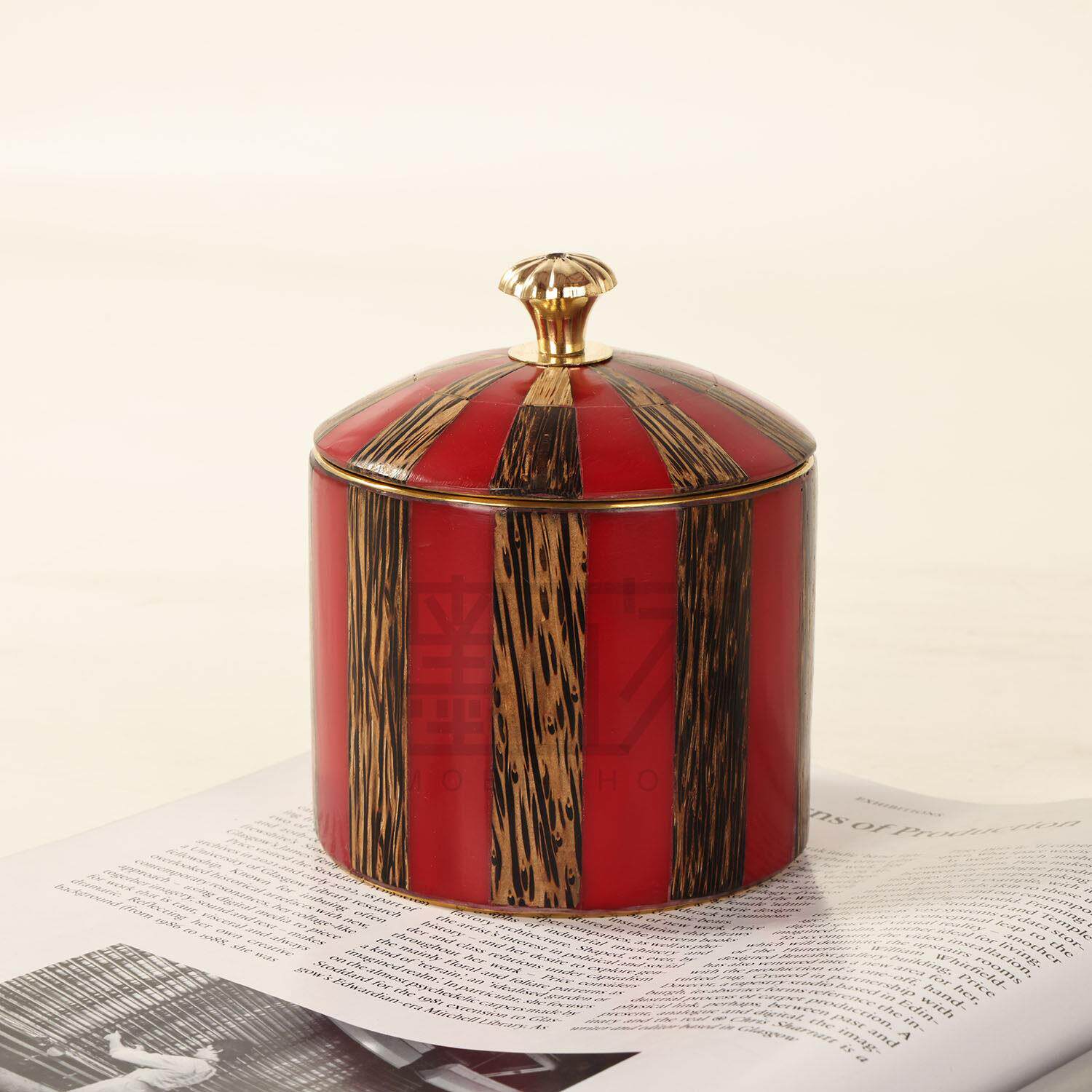 Indian imported cow bone brass splicing antique princess jewelry box jewelry storage box jewelry necklace ring box