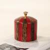 Indian imported cow bone brass splicing antique princess jewelry box jewelry storage box jewelry necklace ring box