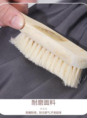 袖套男款工作耐磨简约皮标袖套
