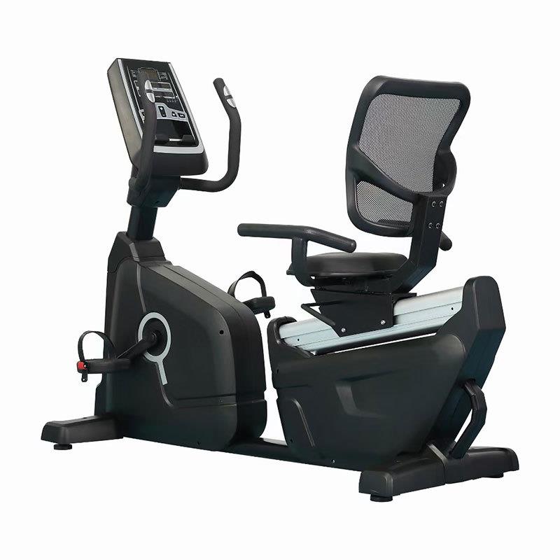 Exercisebike horizontal magnetically controlled exercise bike indoor fitness bicycle sports equipment home bicycle silent