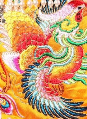 妈祖神像金身供奉披袍女神珠肩凤凰披肩神佛衣服娘娘披风