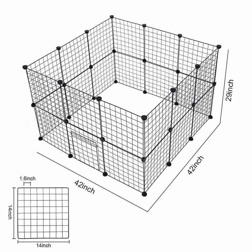 热卖宠物围栏组合铁网栅栏杆小宠中型犬泰迪法斗猫笼子狗窝,淘宝优惠券,粉丝福利购,淘宝优惠卷