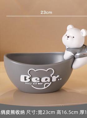 招财猫装饰品钥匙收纳装饰摆件