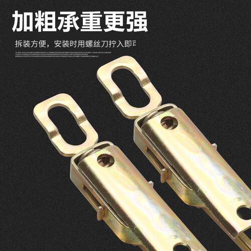 皮卡货车锁扣三轮车车厢配件马槽钩弹簧手扣箱货门把手挂钩栏板扣 - 图1