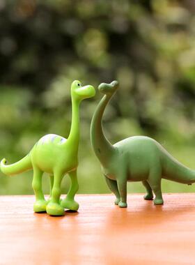 可爱仿真动物小恐龙模型手办公仔玩具苔藓微景观蛋糕DIY装饰摆件