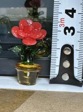 一博釉面办公桌面向日葵工作站好东西创意电脑装饰显示器屏幕装饰