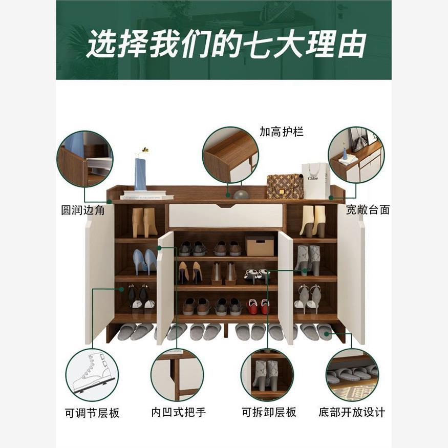 新疆西藏包邮鞋柜门口玄关柜家用收纳楼道入户门一体简易阳台经济
