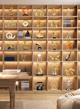 创意办公室工艺品高级客厅玄关家居酒柜现代装饰品摆件电视柜高档