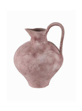 客厅风莫北兰迪桌面花盆装饰摆件侘陶罐复古寂花花瓶欧风器家居