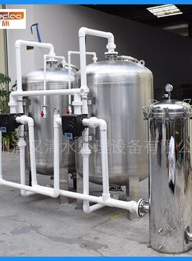 厂家供应石英砂过滤器活性炭过滤机全自动除铁锰纯水系统预处理