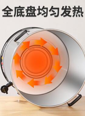 厂家直销电热烧水桶商用大容量不锈钢恒温茶水机酒店餐厅开水桶月