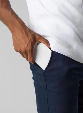 Active Chinos Comfortable Men Long Pants Stylish Slim Fit An