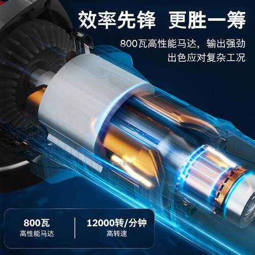 博世角磨机正品电动升级款GWS800手持切割机打磨抛光手砂轮机博士 - 图2