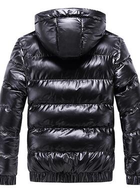 Men's cotton jacket, youth cotton jacket, short, thick,